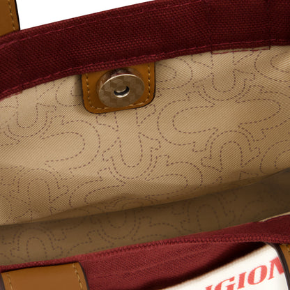 True Religion Mini Tote, Red