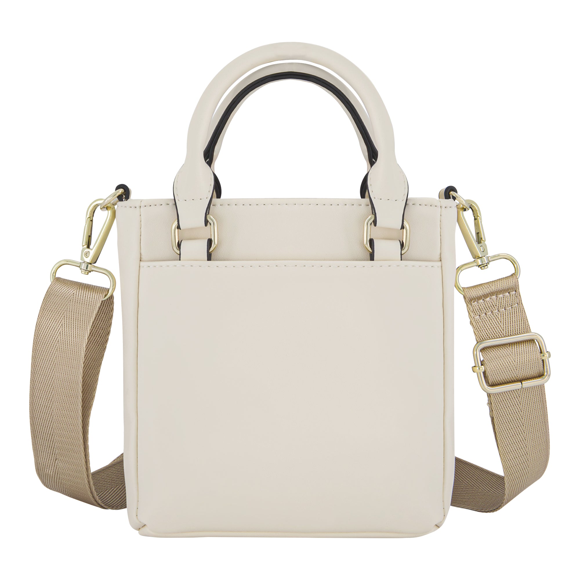 True Religion Mini Love Tote, Bone