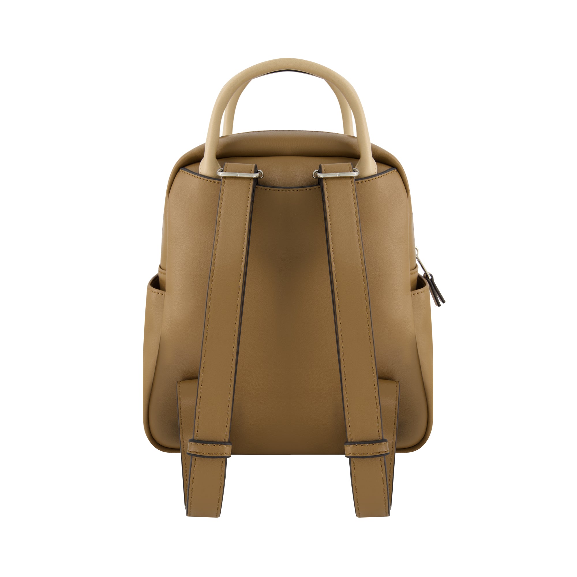 True Religion Studded Horseshoe Mini Backpack, Brown