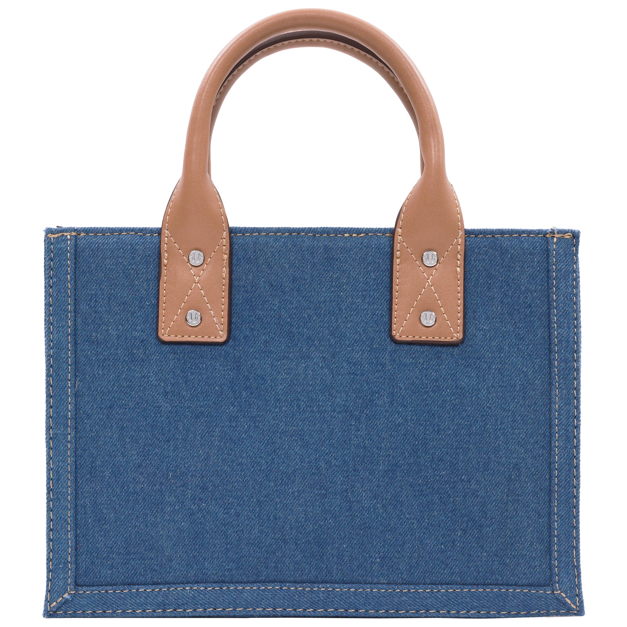 True Religion Quilted Horseshoe Modern Tote