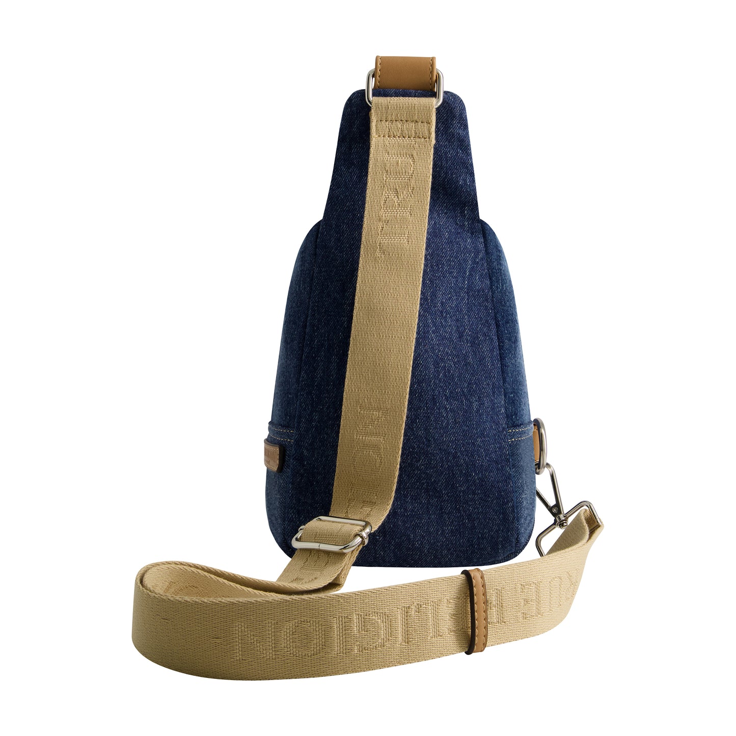 True Religion Stitched Horseshoe Sling, Dark Denim