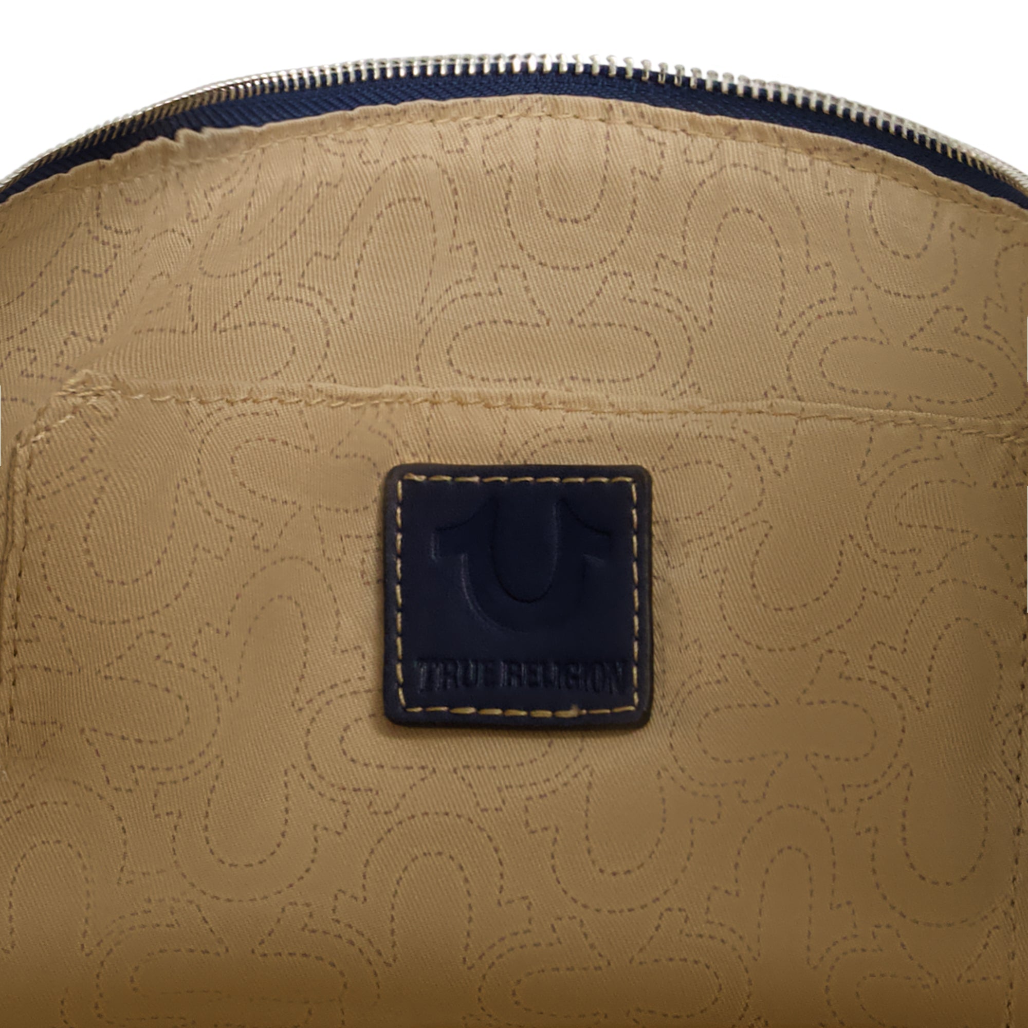 True Religion Horseshoe Motif Slouchy Hobo, Dark Denim