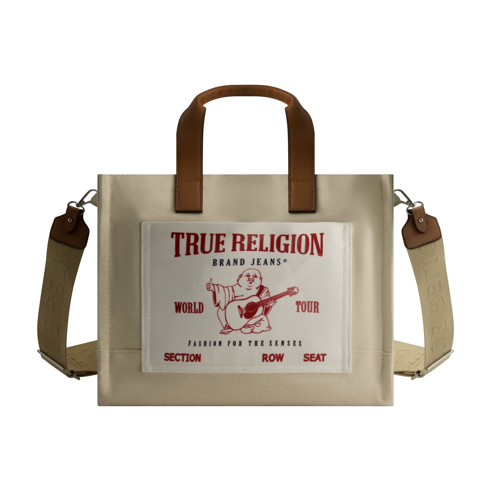 True Religion Medium Buddha Pocket Tote