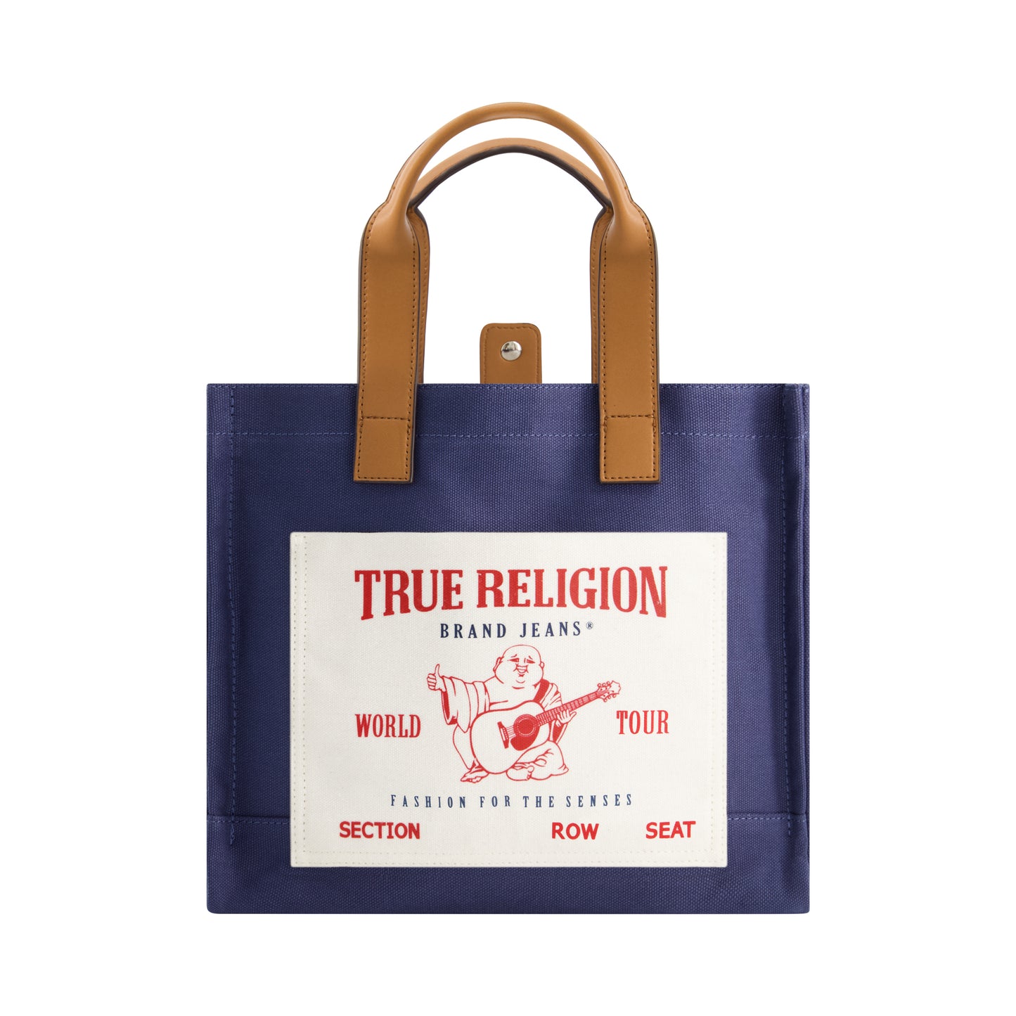 True Religion Medium Pocket Tote, Navy