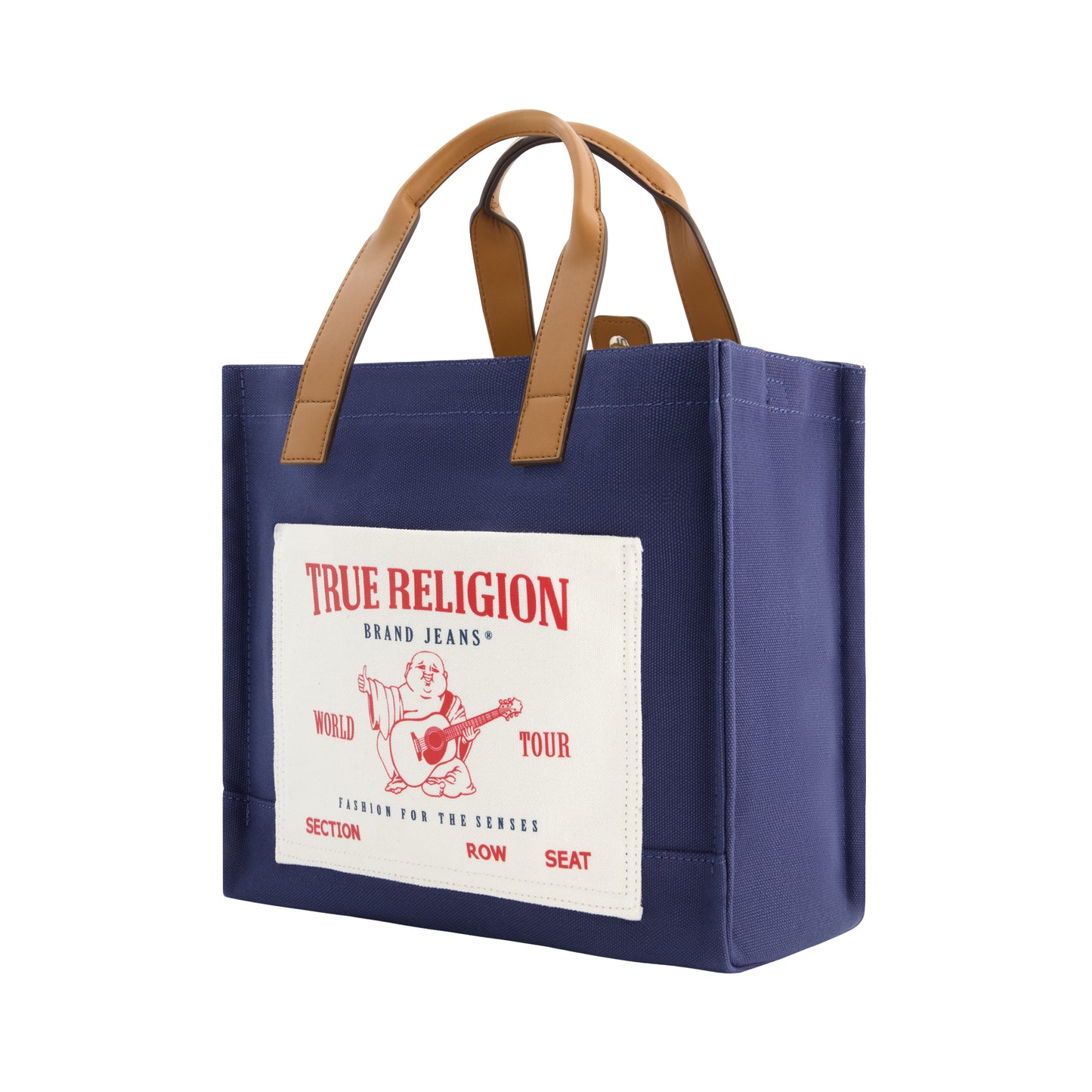 True Religion Medium Pocket Tote, Navy