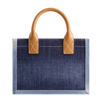 True Religion Modern Edge Denim Tote, Denim/Blue