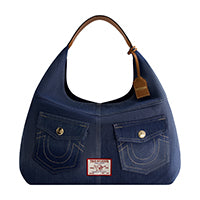 True Religion Horseshoe Pocket Large Hobo, Denim