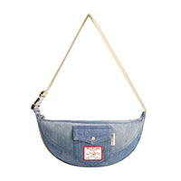 True Religion Washed Denim Hobo, Denim