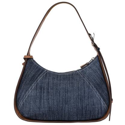 True Religion Denim Raised Horseshoe Hobo