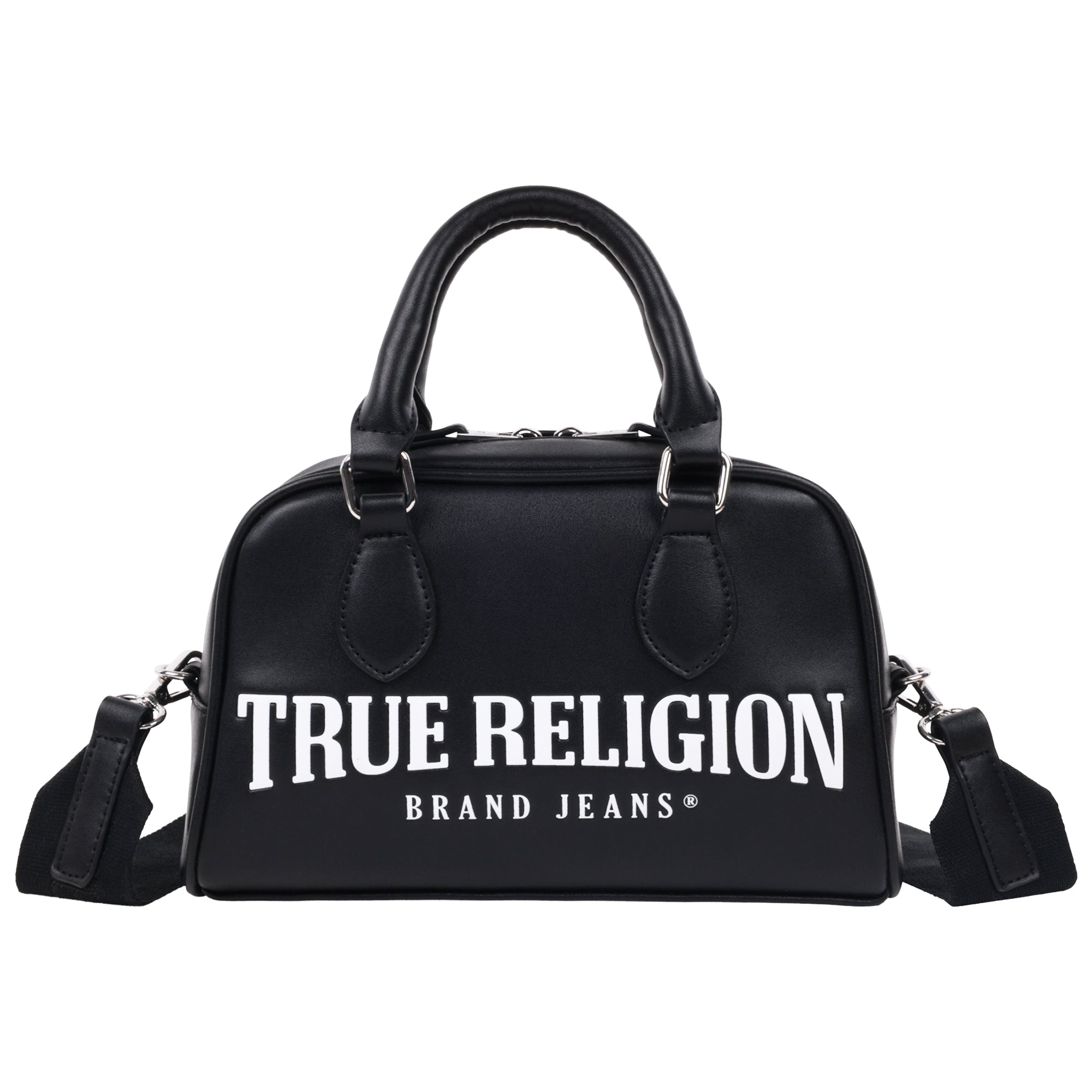 True Religion Big Logo Mini Satchel