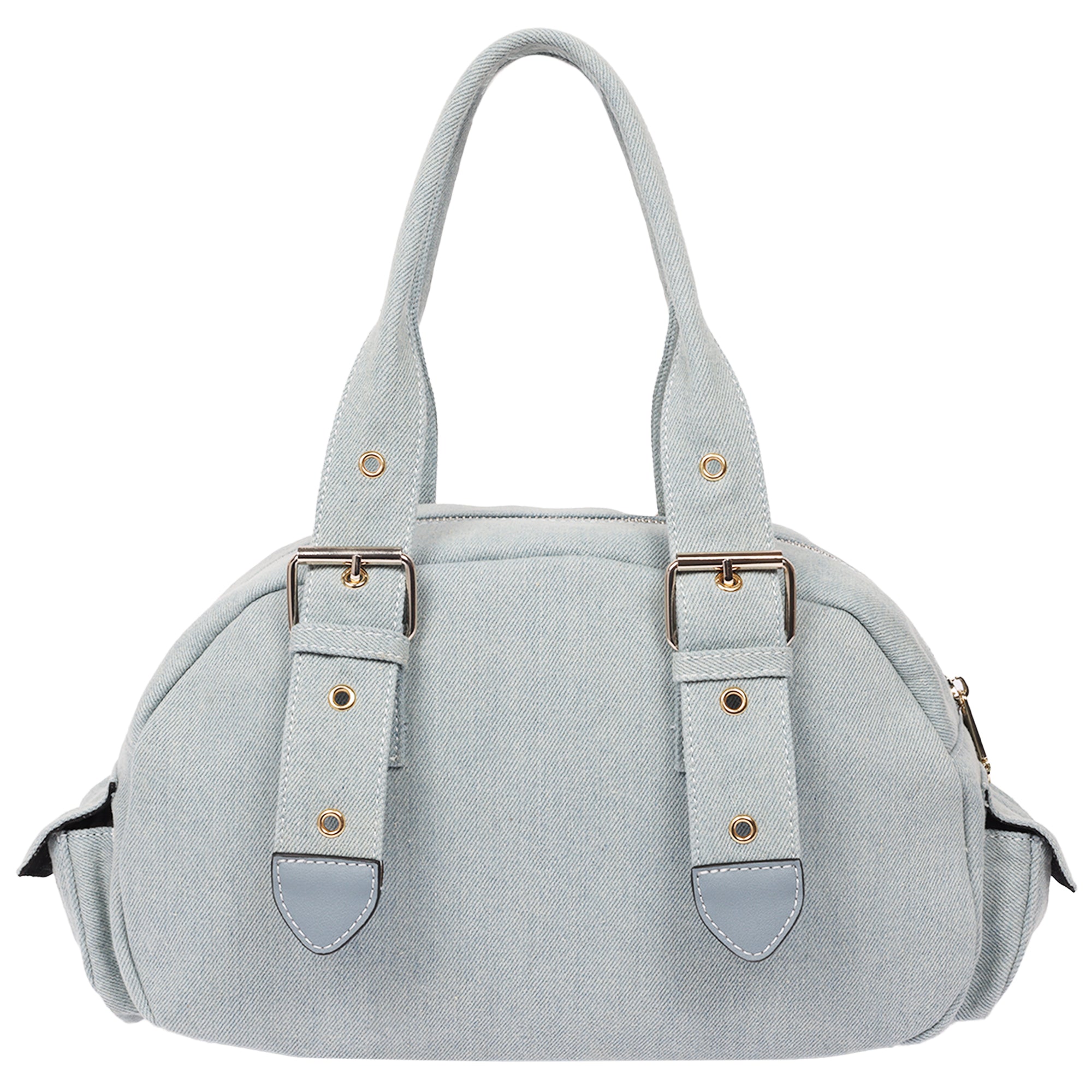 True Religion Multi-Patch Satchel