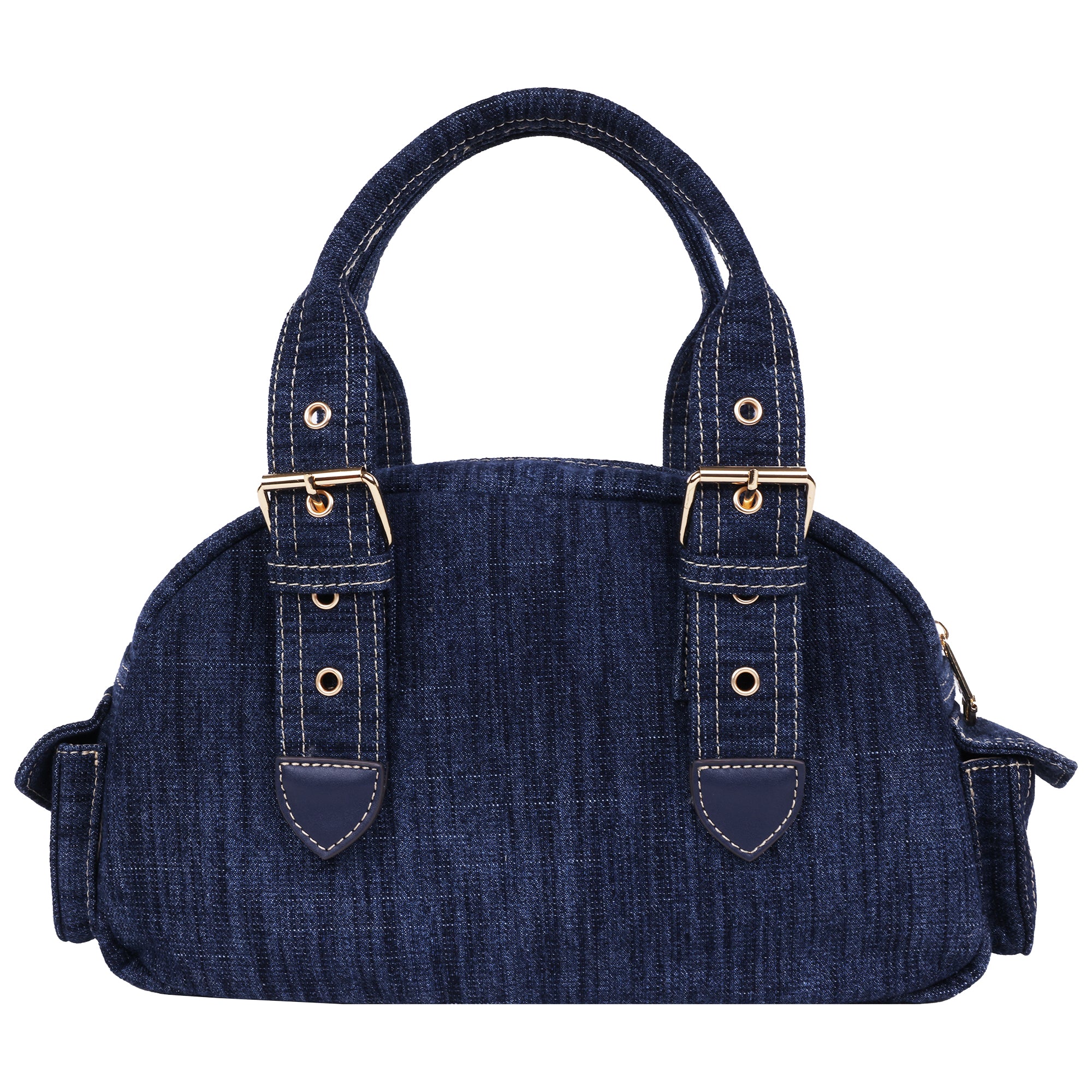 True Religion Multi-Patch Satchel