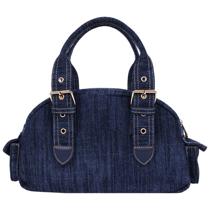 True Religion Multi-Patch Satchel