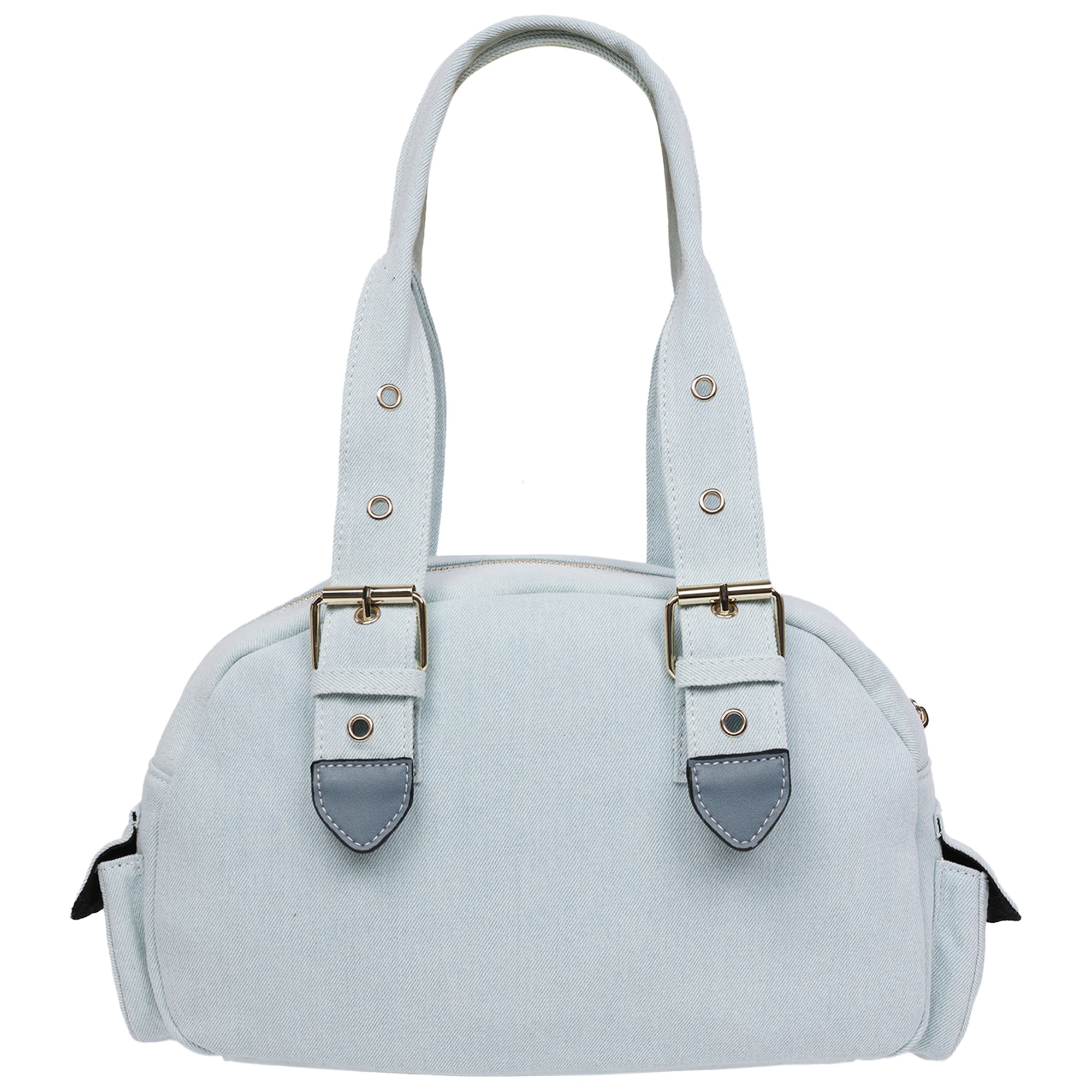 True Religion Multi-Patch Satchel