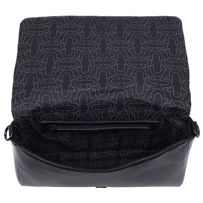 True Religion Quilted Flap Crossbody with Removable Pouch