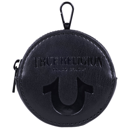 True Religion Quilted Flap Crossbody with Removable Pouch