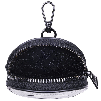 True Religion Quilted Flap Crossbody with Removable Pouch
