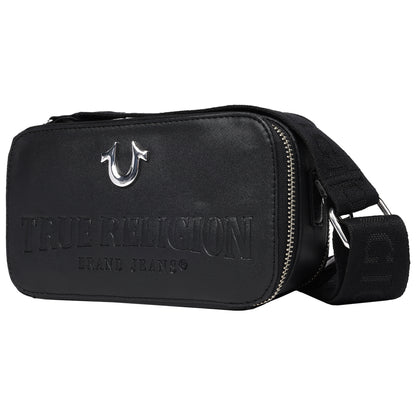 True Religion Double-Zip Horseshoe Camera Bag