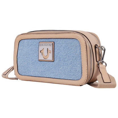 True Religion Horseshoe Plaque Crossbody Camera Bag