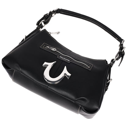 True Religion Zip Chain Soft Satchel