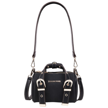 True Religion Metal Plaque Quilted Crossbody