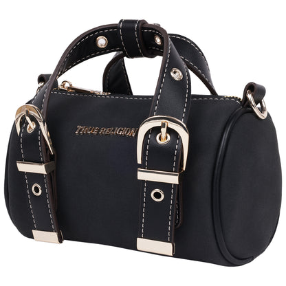 True Religion Metal Plaque Quilted Crossbody