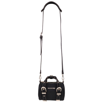True Religion Metal Plaque Quilted Crossbody