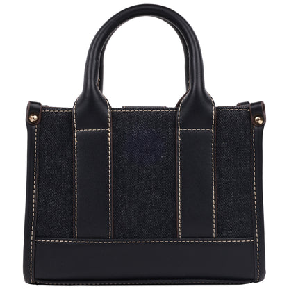 True Religion Denim Logo Strap Mini Tote
