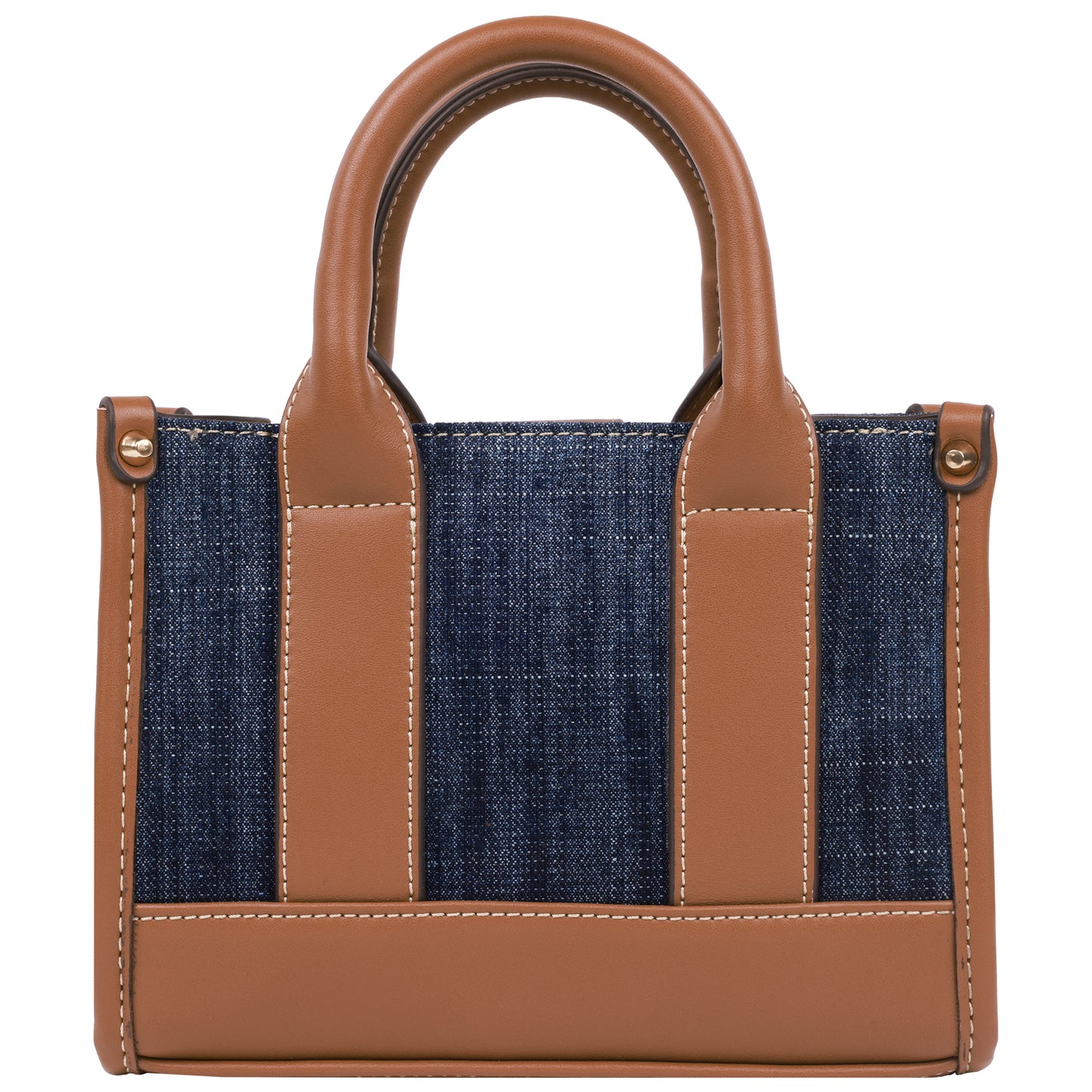 True Religion Denim Logo Strap Mini Tote