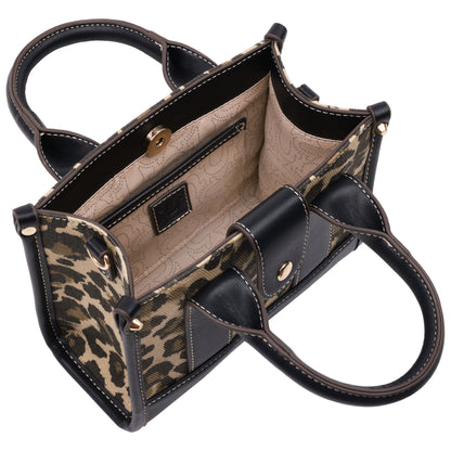 True Religion Leopard/PU Mini Tote