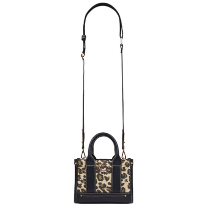 True Religion Leopard/PU Mini Tote