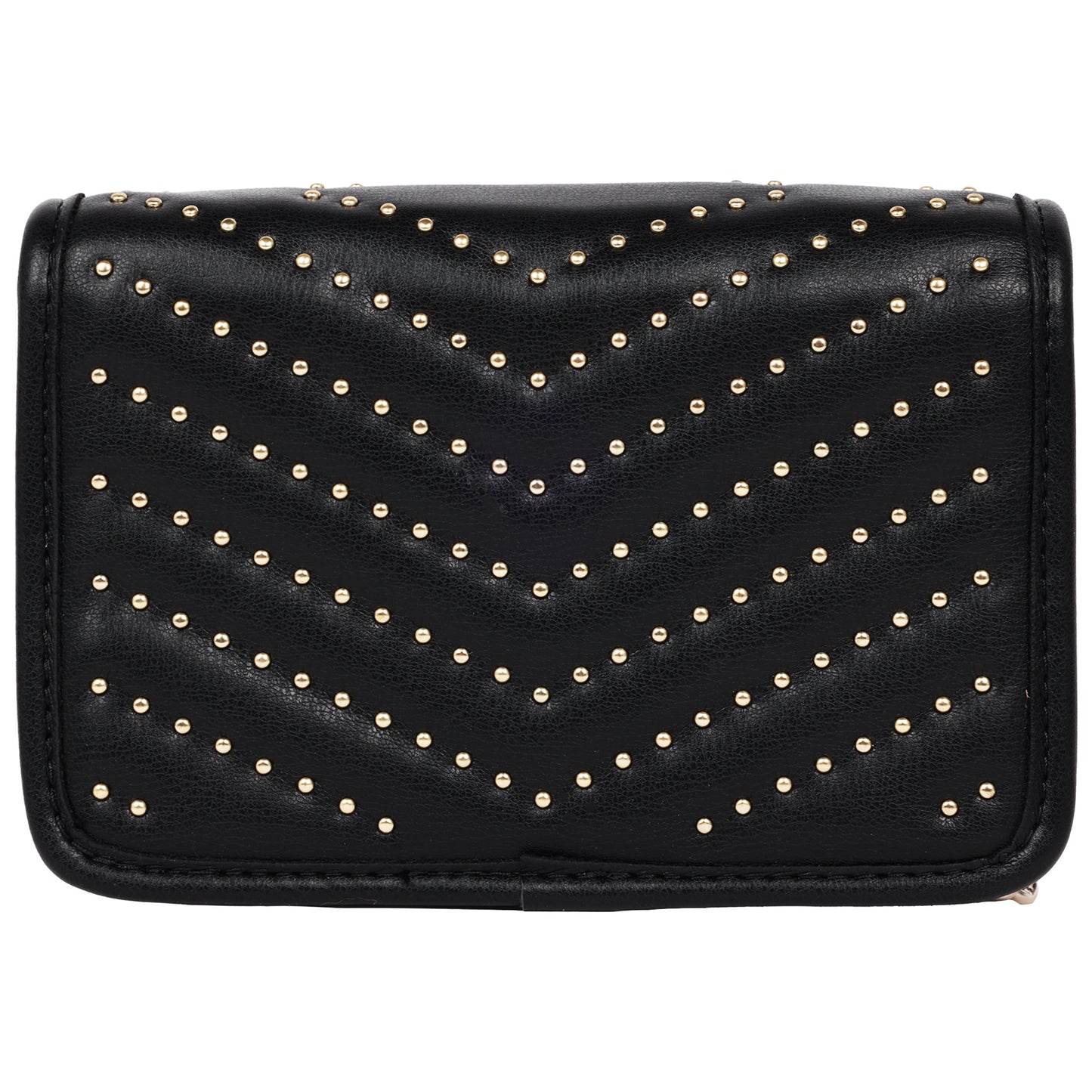 True Religion Horseshoe Multi Stud Flap Crossbody