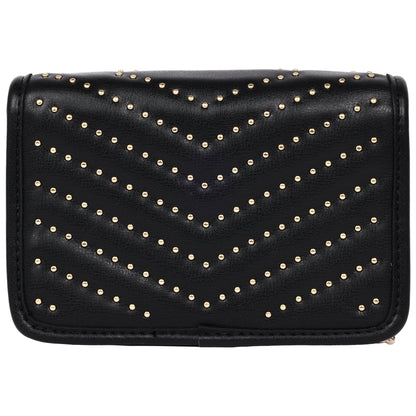 True Religion Horseshoe Multi Stud Flap Crossbody
