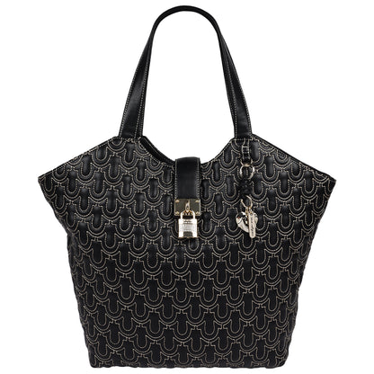 True Religion Horseshoe Quilt Charm Tote