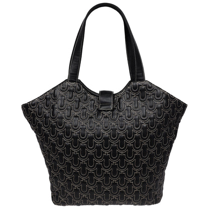 True Religion Horseshoe Quilt Charm Tote