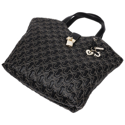 True Religion Horseshoe Quilt Charm Tote