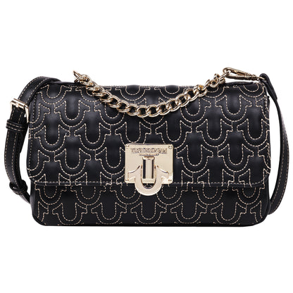 True Religion Horseshoe Quilted Flap Shoulder Bag