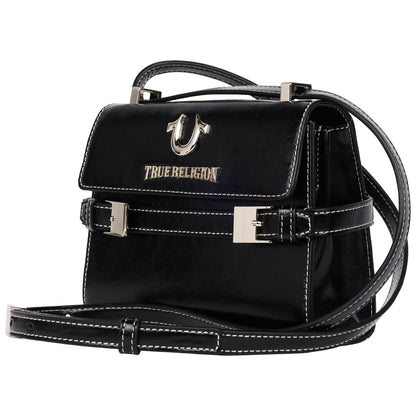 True Religion Buckle Tab Flap Bag
