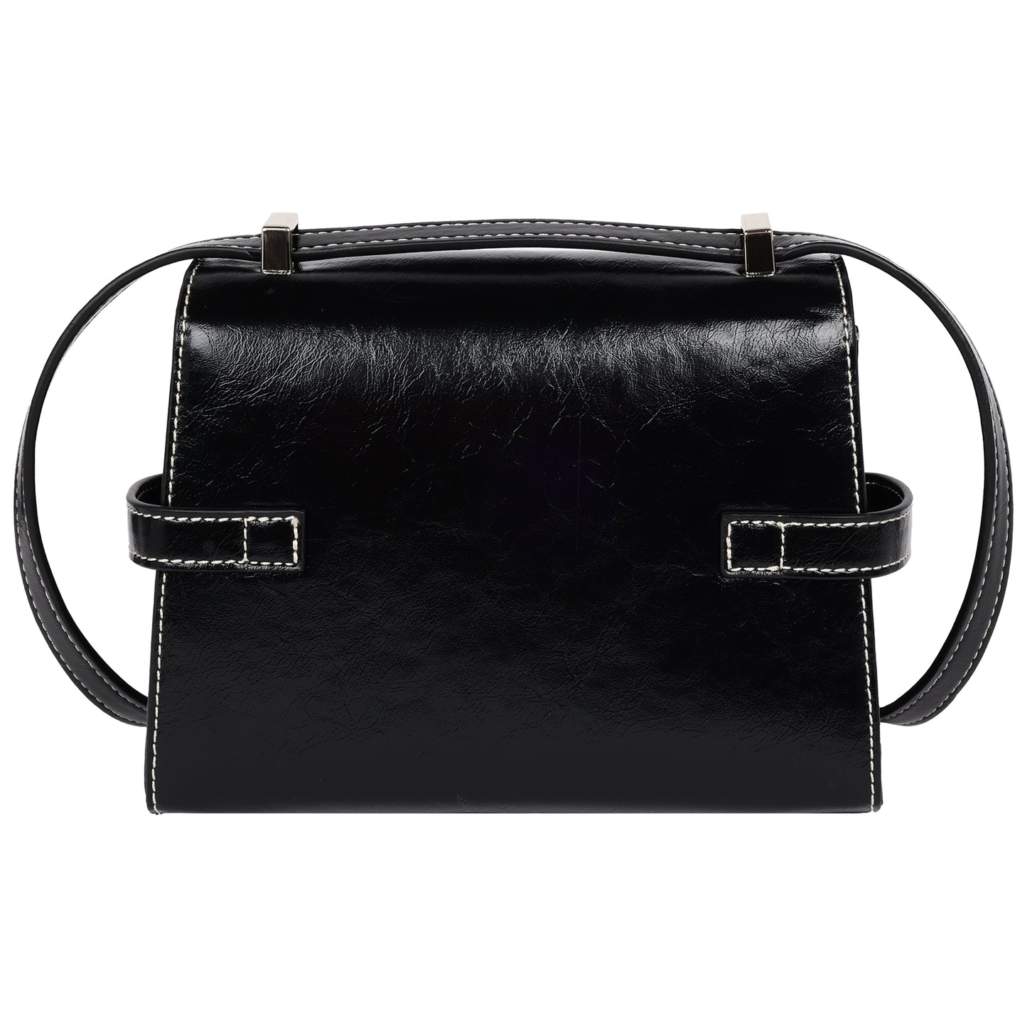 True Religion Buckle Tab Flap Bag
