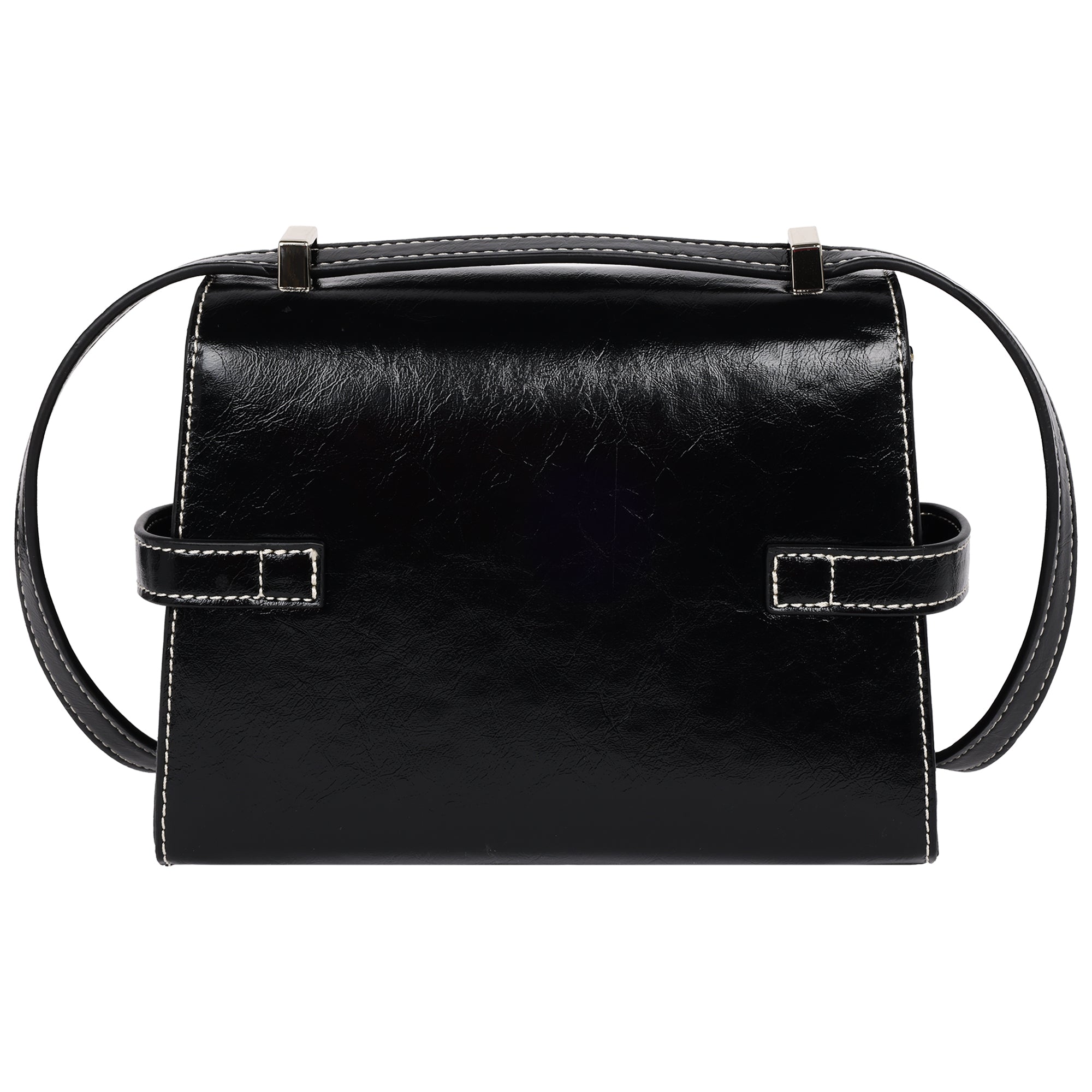 True Religion Buckle Tab Flap Bag