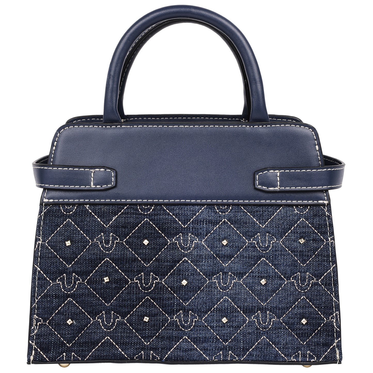 True Religion Studded Denim Tote