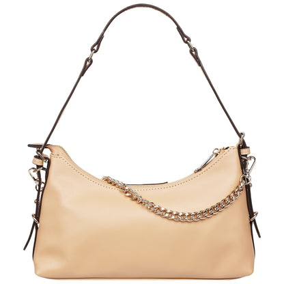 True Religion Smooth PU Belted Shoulder Bag