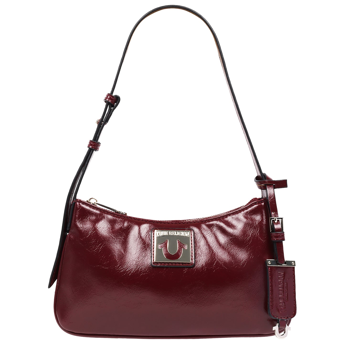 True Religion Crinkle Finish Shoulder Bag