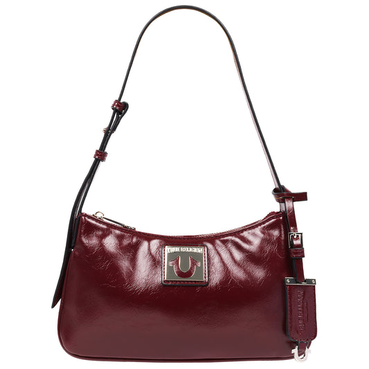 True Religion Crinkle Finish Shoulder Bag