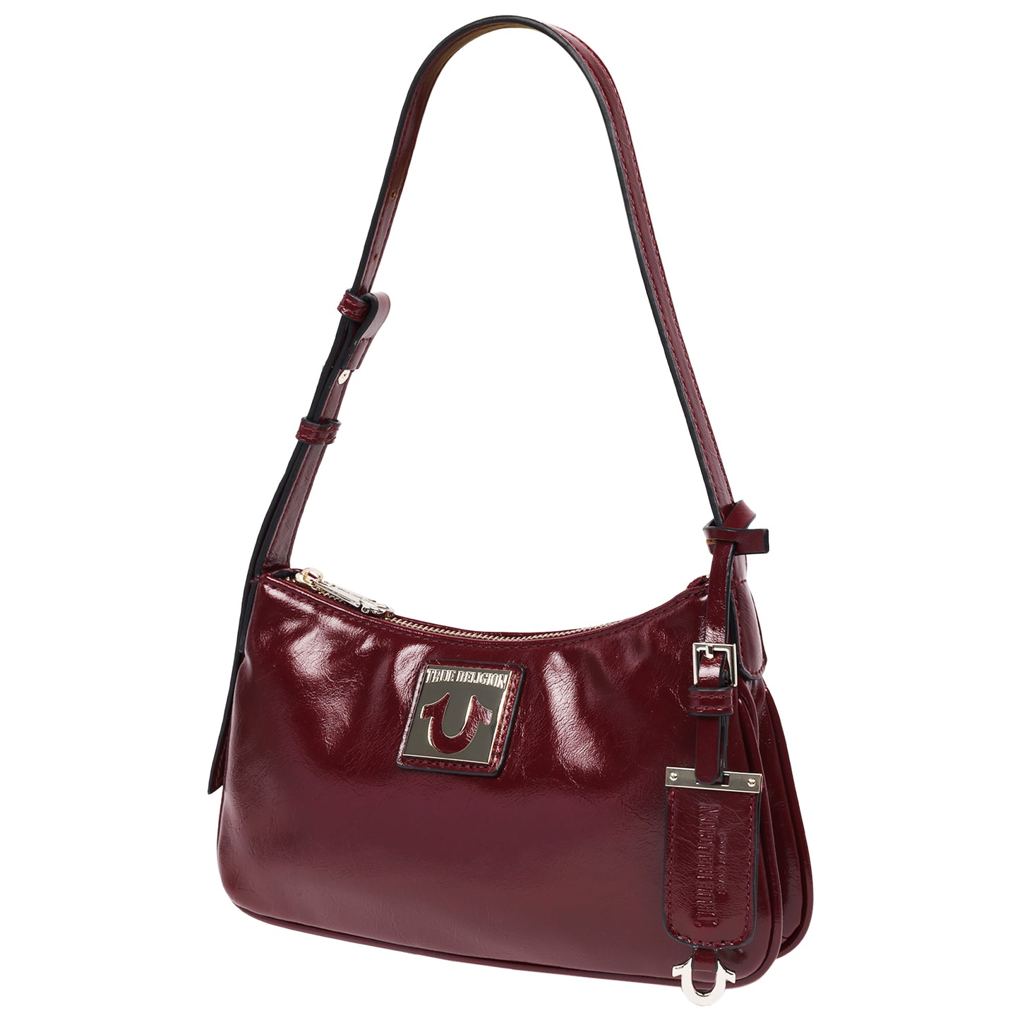 True Religion Crinkle Finish Shoulder Bag