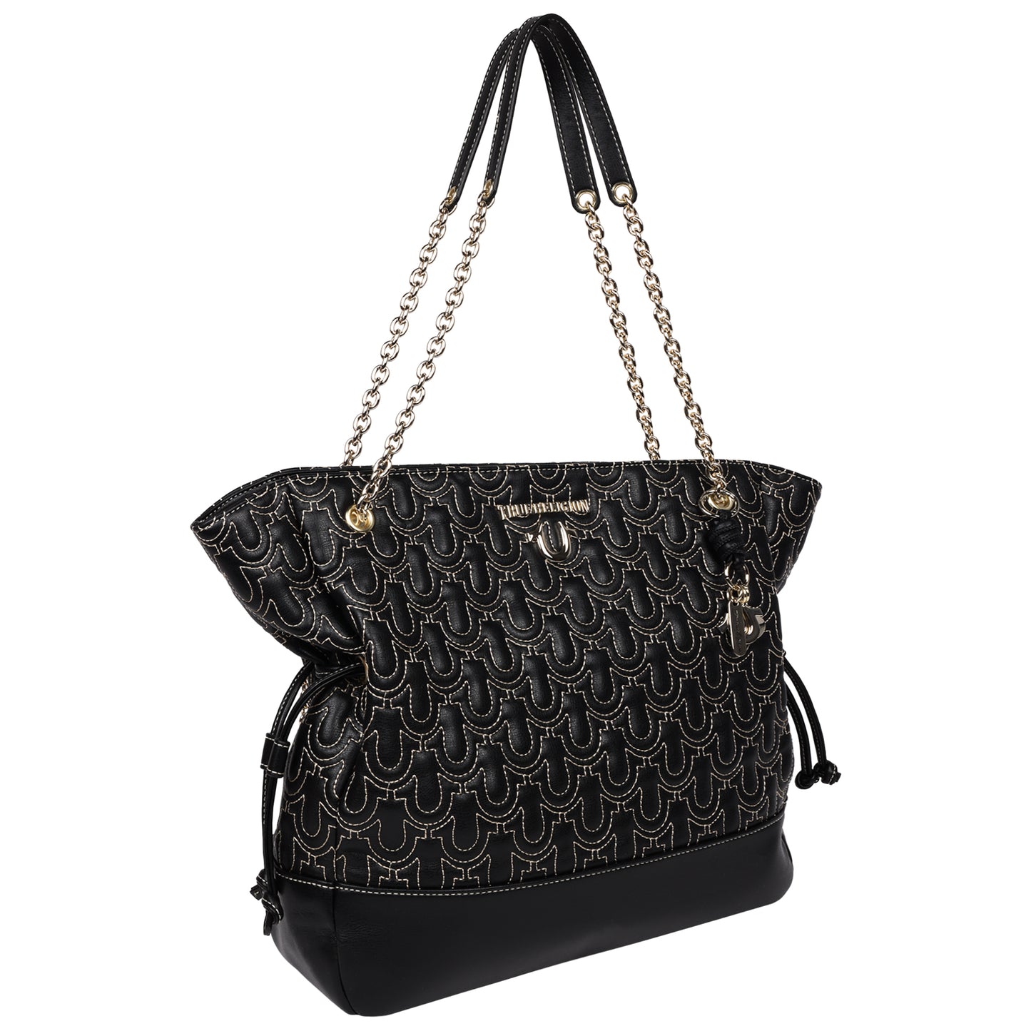 True Religion Cinch Side Soft Logo Tote