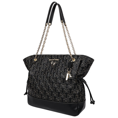 True Religion Cinch Side Soft Logo Tote