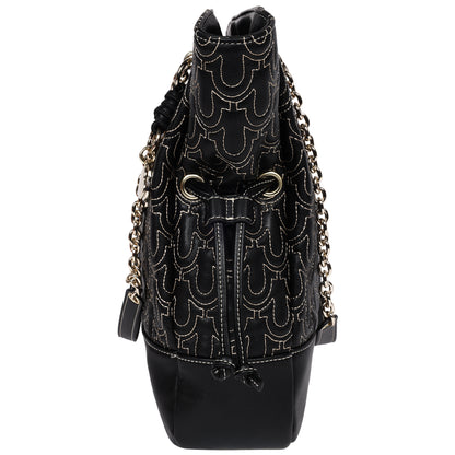 True Religion Cinch Side Soft Logo Tote