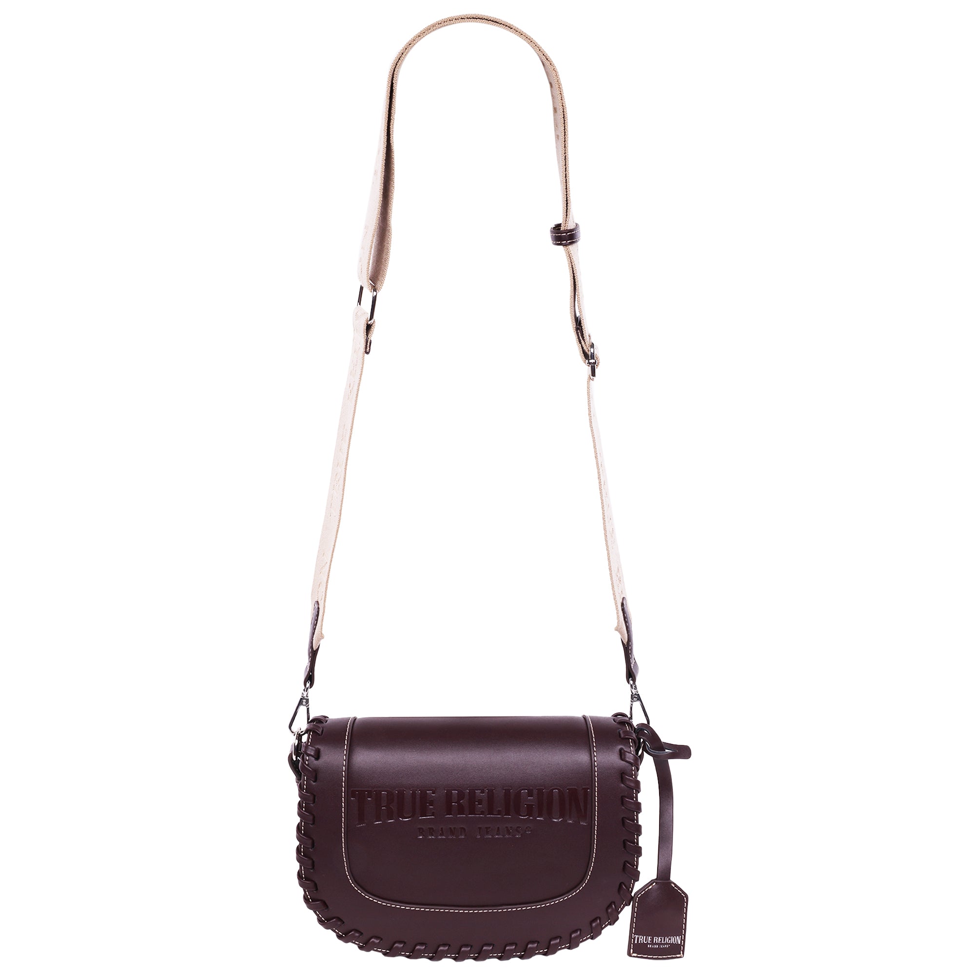 True Religion Whip Stitch Saddle Bag