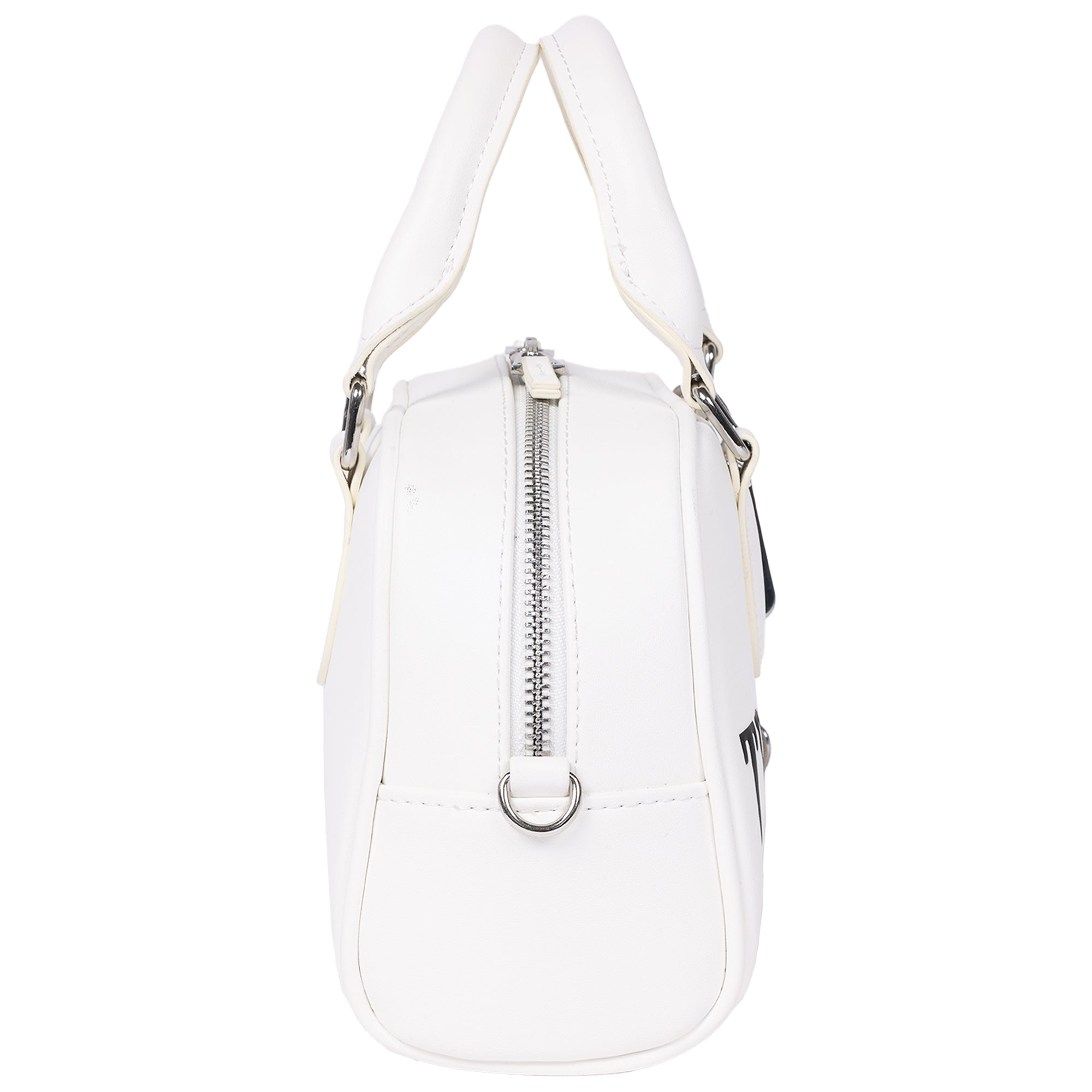 True Religion Bombe Logo Satchel with Charm